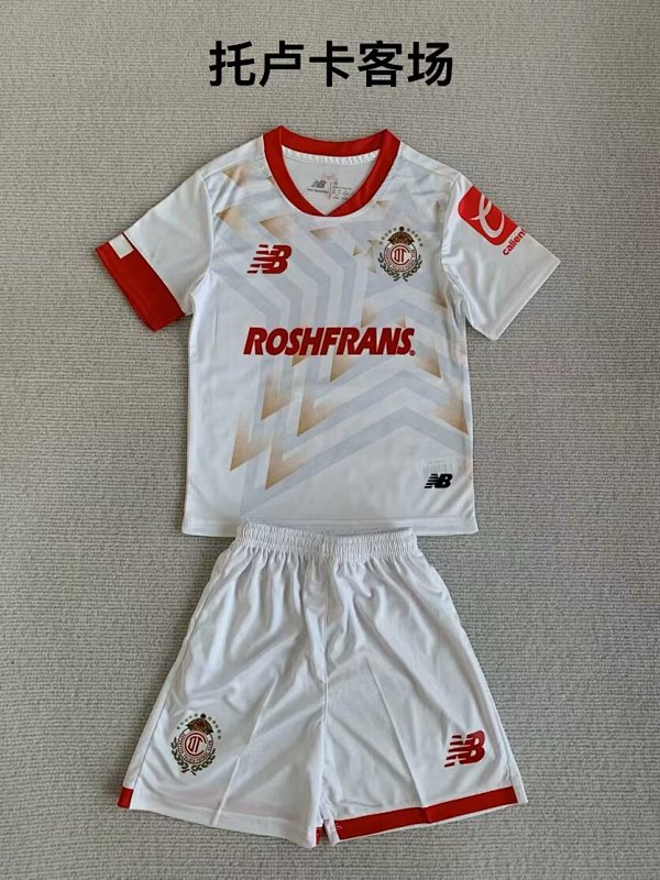23-24 Toluca Away Kids Jerseys