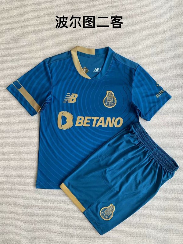 23-24 Porto Third Adults And Kids Jerseys