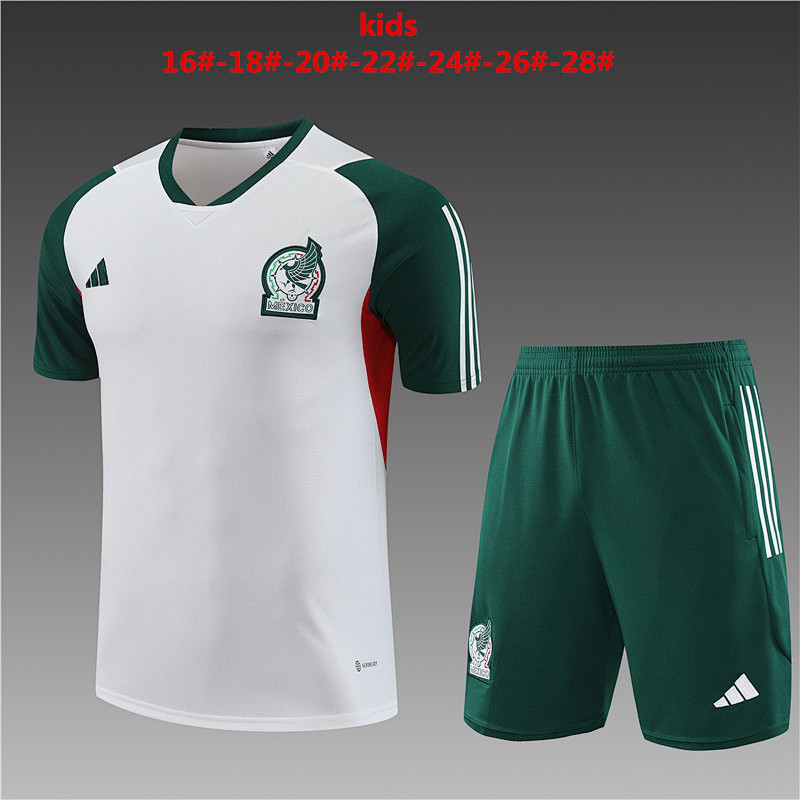 2023 Mexico Kids Training Jerseys