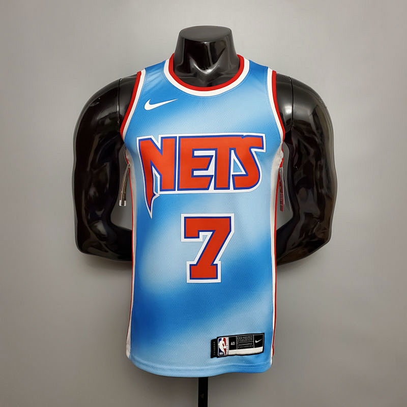 New Nets DURANT #7 Retro Limited Edition Blue S-XXL
