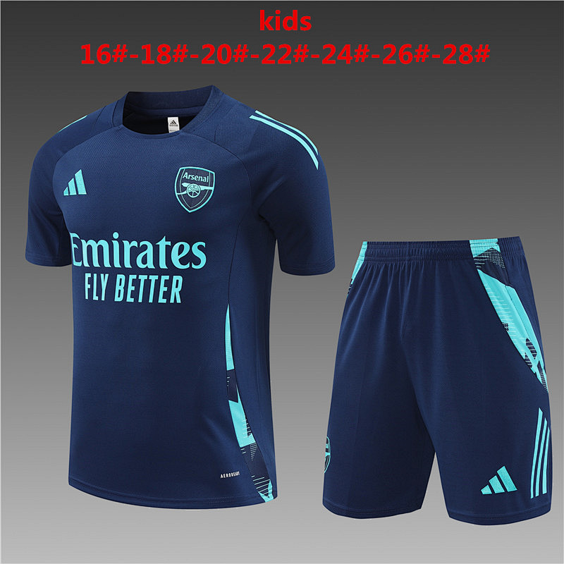 24-25 Arsenal Kids Training Jerseys