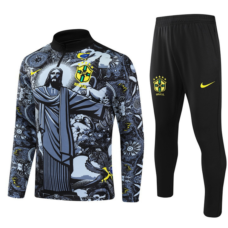 2024 Brazil Long Sleeve Training Suit