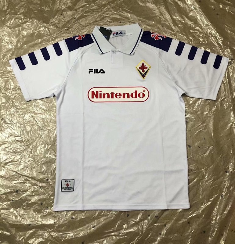 98-99 Fiorentina Away Retro Jerseys