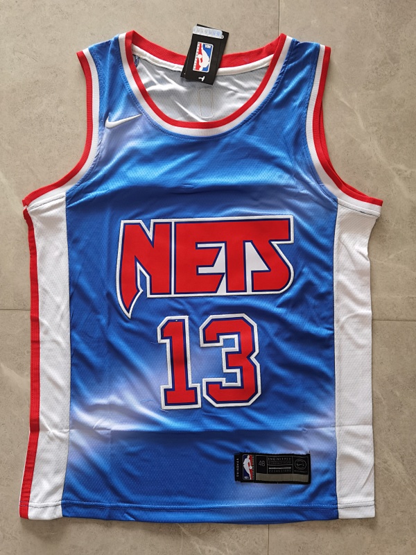 2021 Nets #13 Retro Embroidery