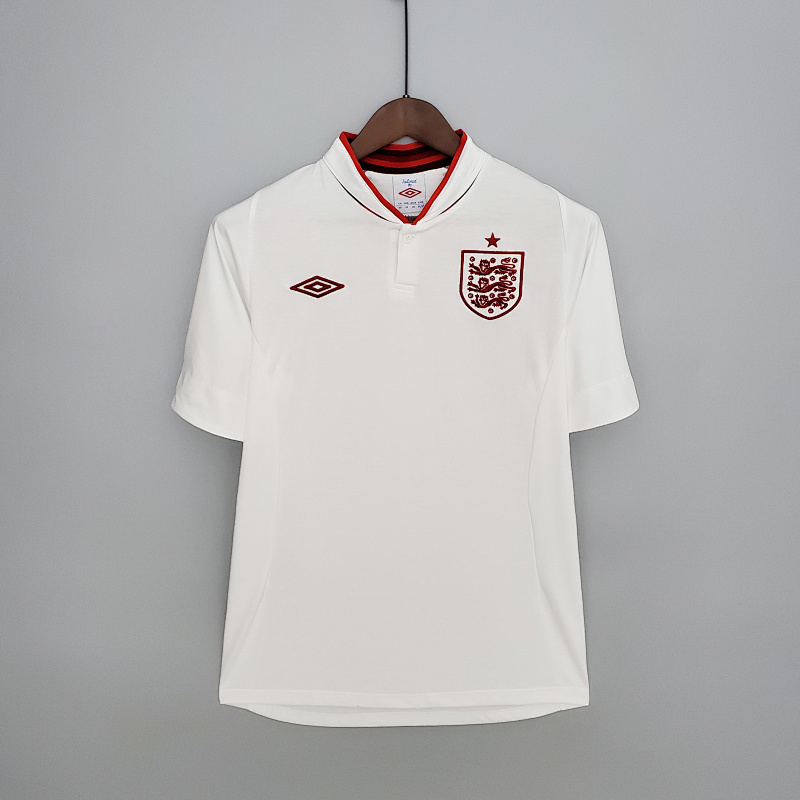 2012 England Home Retro Jerseys