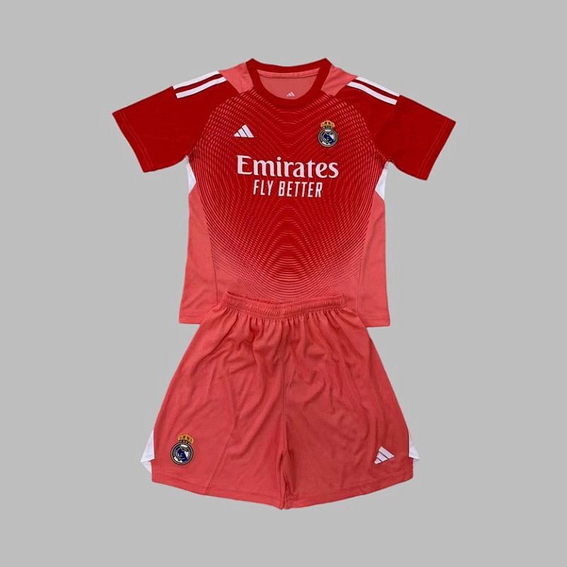 25-26 Real Madrid Goalkeeper Kids Jerseys