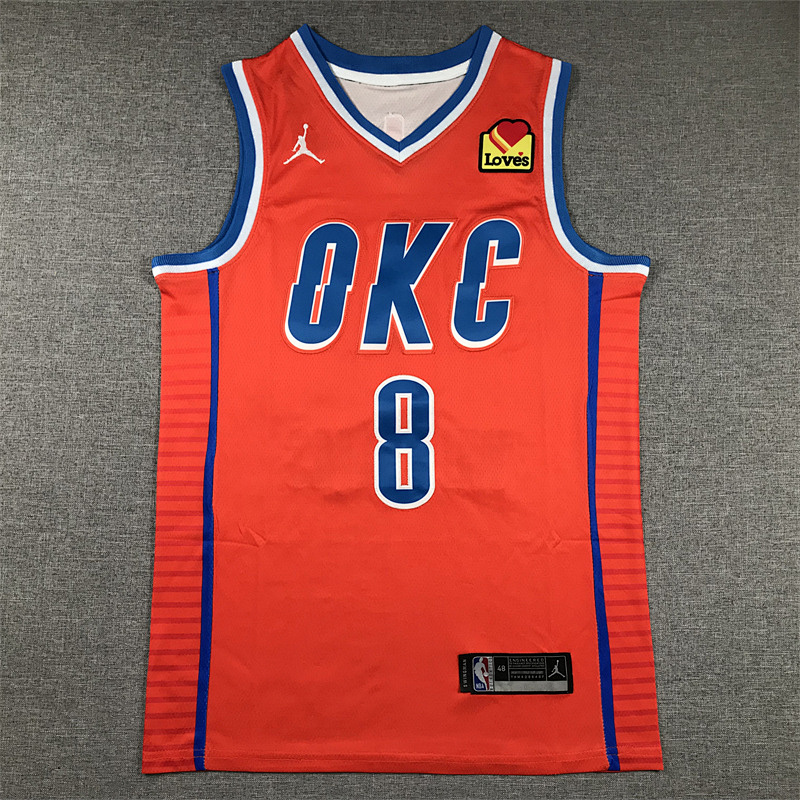 2024 Thunder #8 Embroidery