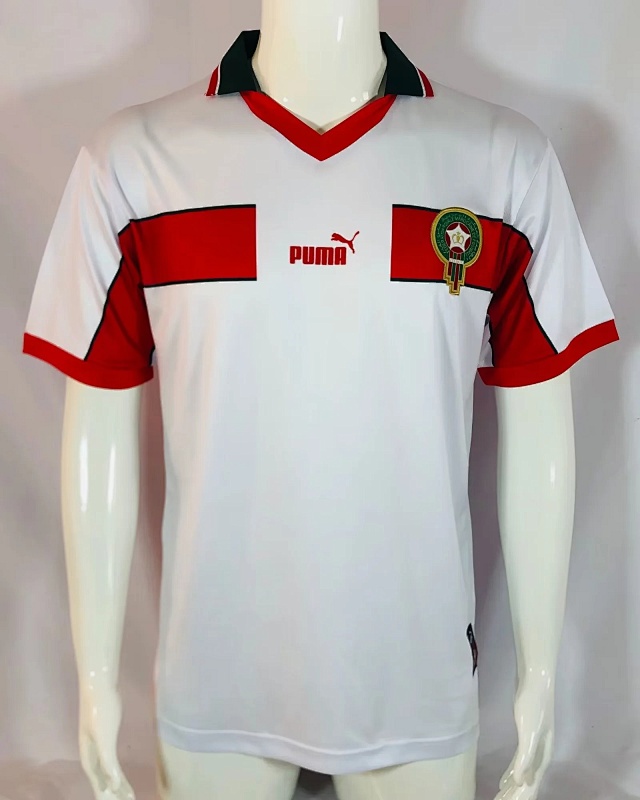 1998 Morocco Away Retro Jerseys