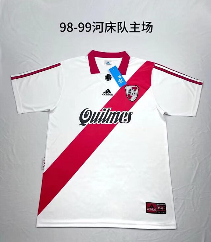 1998-99 River Plate Home Retro Jerseys
