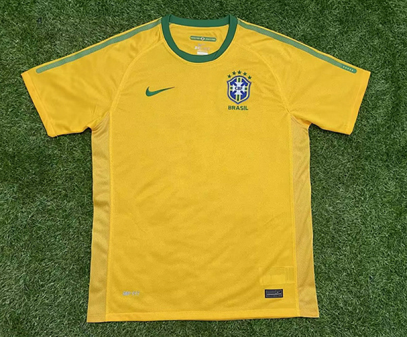 2010 Brazil Home Jerseys