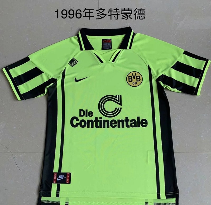 1996 Dortmund Retro Jerseys