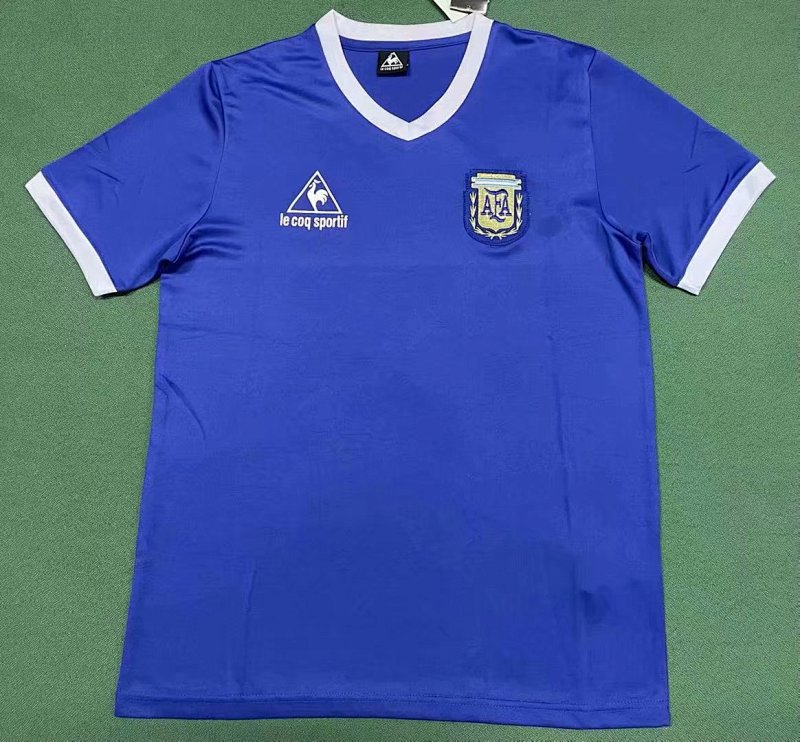 1986 Argentina Away Retro Jerseys