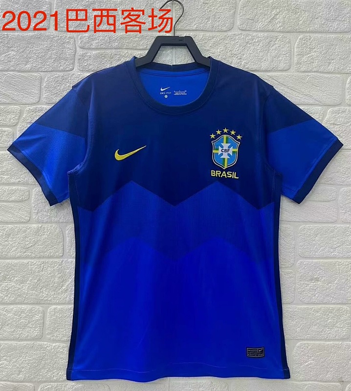 2021 Brazil Away Retro Jerseys