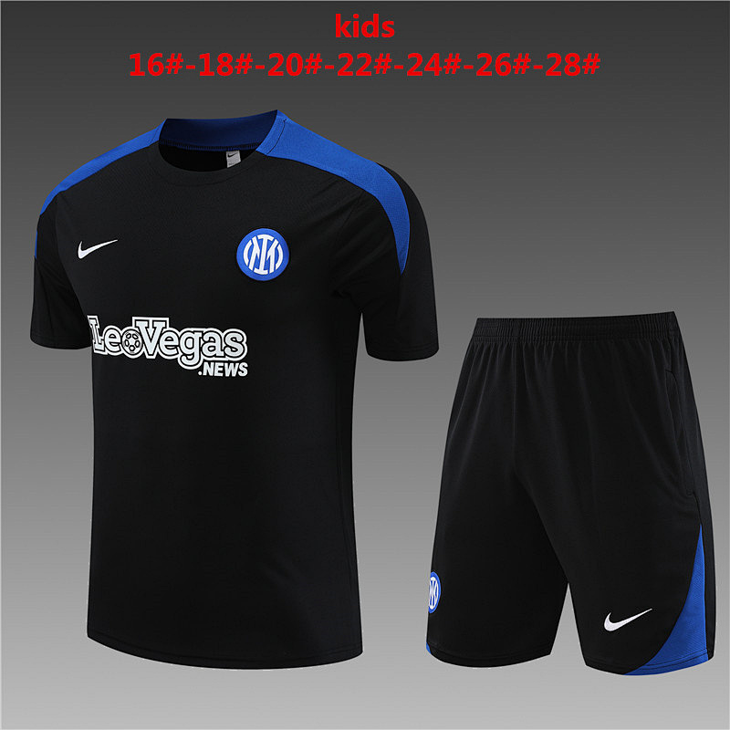 24-25 Inter Milan Kids Training Jerseys