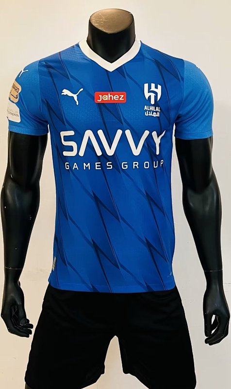 23-24 Al-Hilal Saudi Home Player Version Jerseys