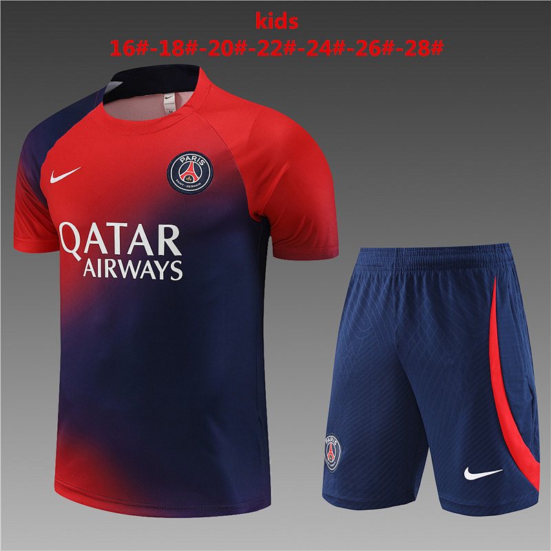 23-24 Paris Kids Training Jerseys