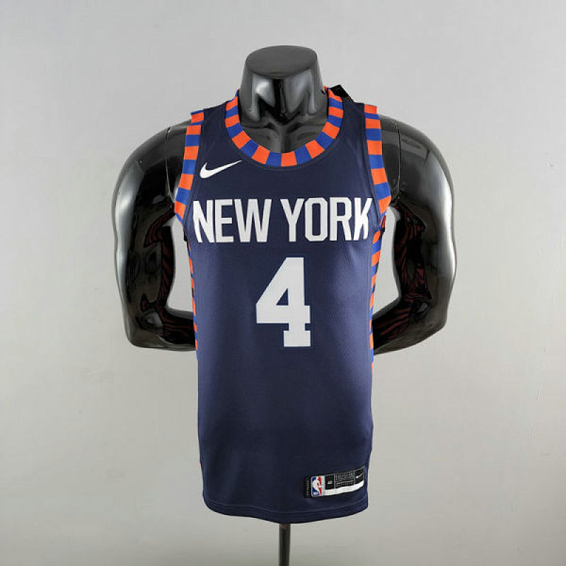 New York Knicks ROSE #4 Striped NBA Jersey S-XXL