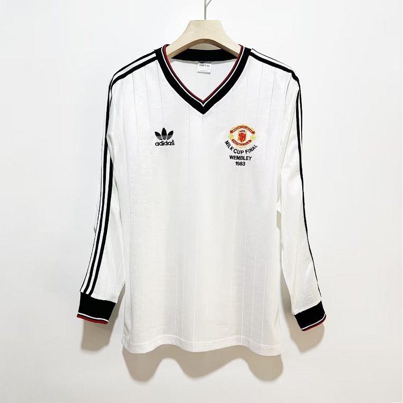 1983 M-anchester U-nited Retro Long Sleeve Jerseys