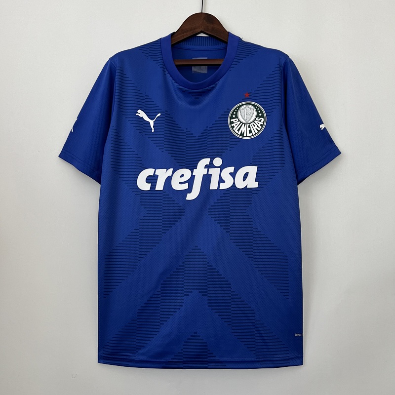 23-24 Palmeiras Goalkeeper Blue Jerseys