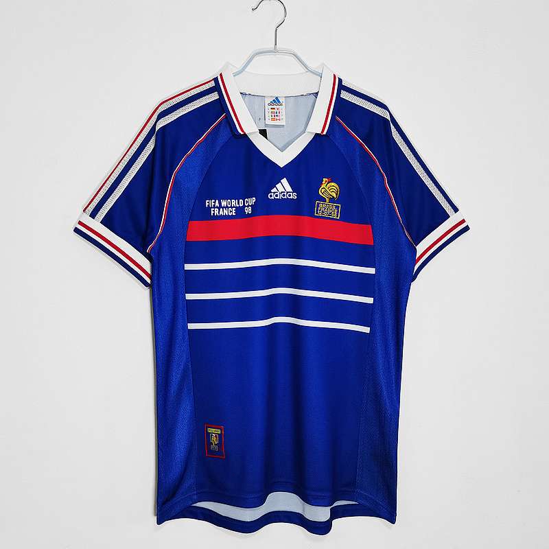 1998 France Home Retro Jerseys