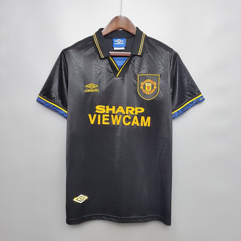 93-95 M-anchester U-nited Away Retro Jerseys