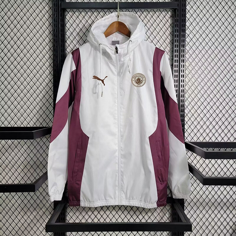 24-25 Manchester City Hoodie Windbreaker Jackets