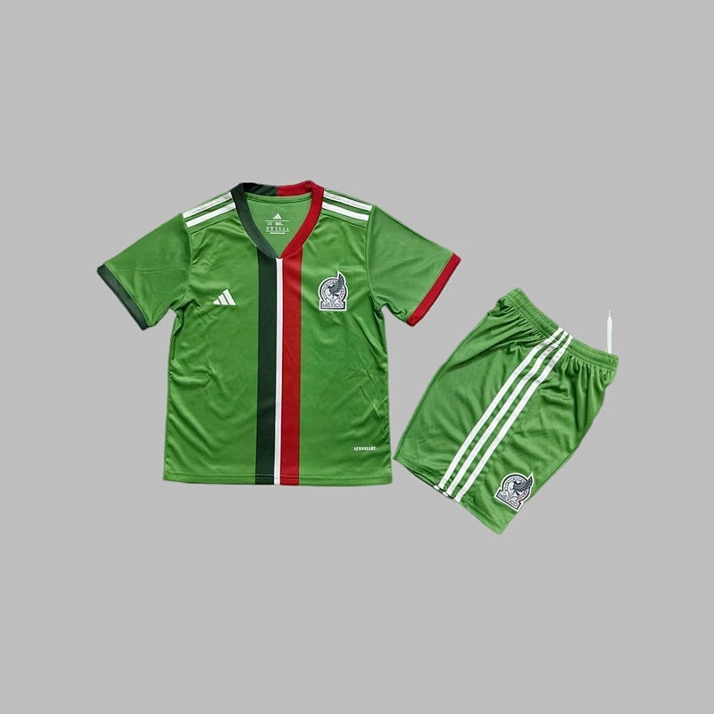 25-26 Mexico Home Kids Jerseys