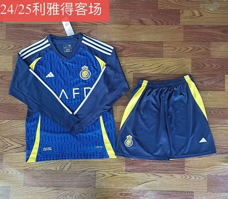 24-25 Al Nassr Away Long Sleeve Jerseys