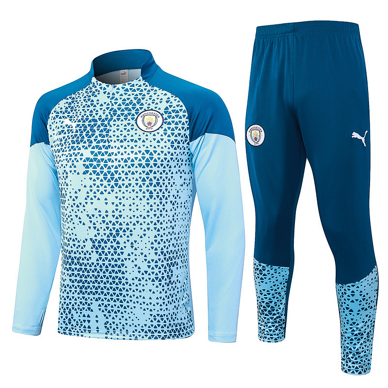 23-24 Manchester City Long Sleeve Training Suit