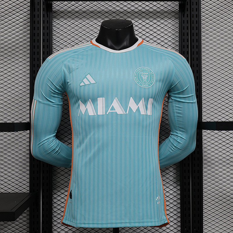 24-25 Inter Miami Third Player Version Long Sleeve Jerseys