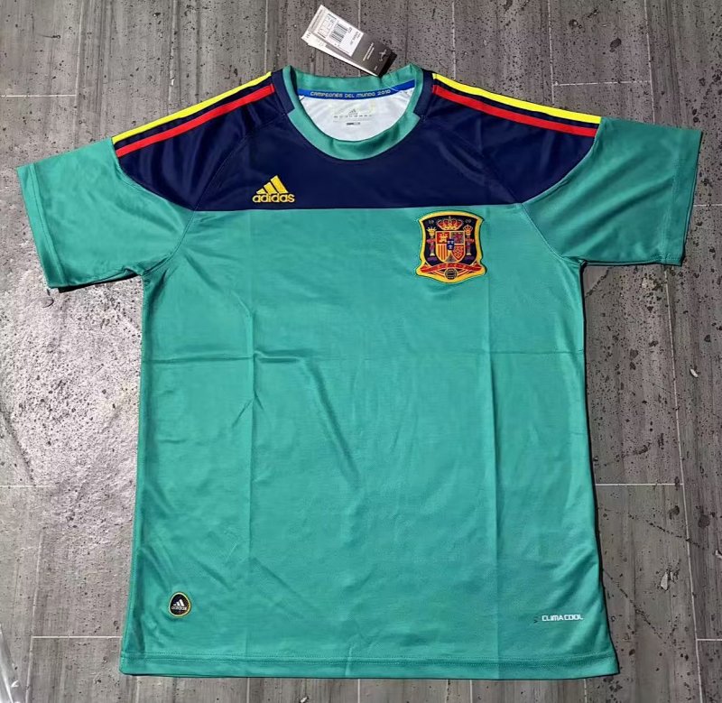 2010 Spain Goalkeeper Retro Jerseys