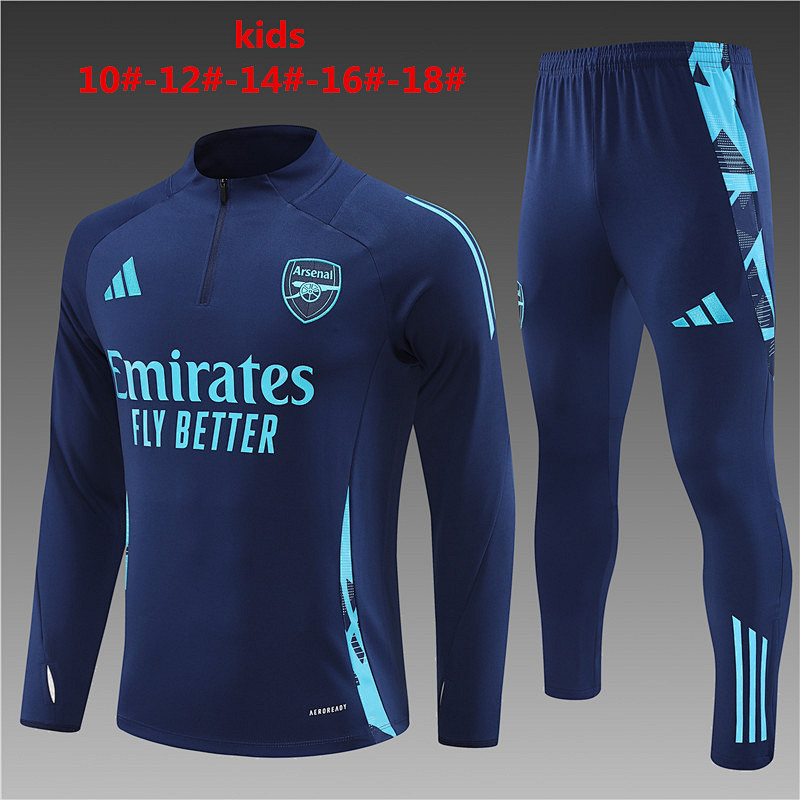 24-25 Arsenal Kids Long Sleeve Training Suit