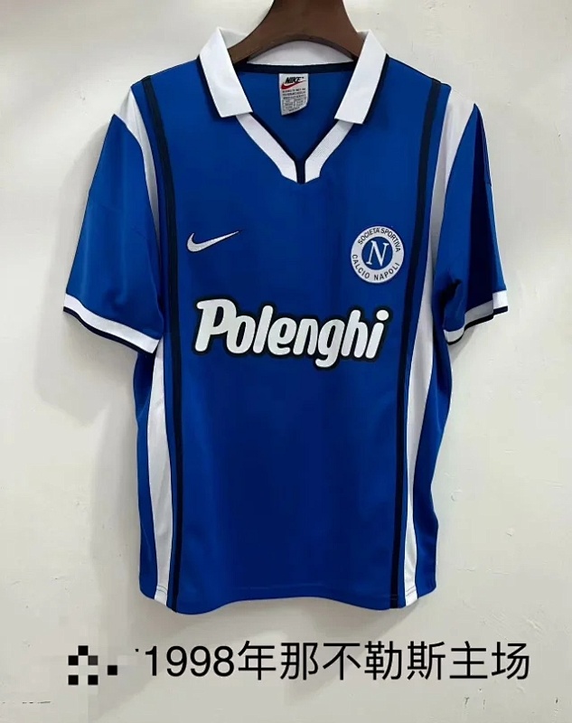 1997-98 Napoli Home Retro Jerseys