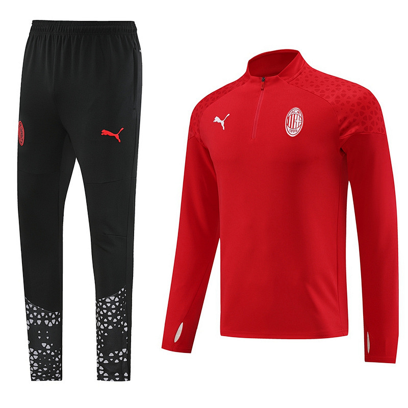 23-24 AC Milan Long Sleeve Training Suit