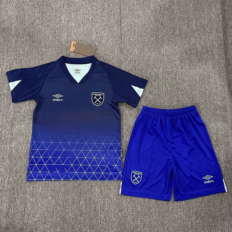23-24 West Ham United Third Kids Jerseys