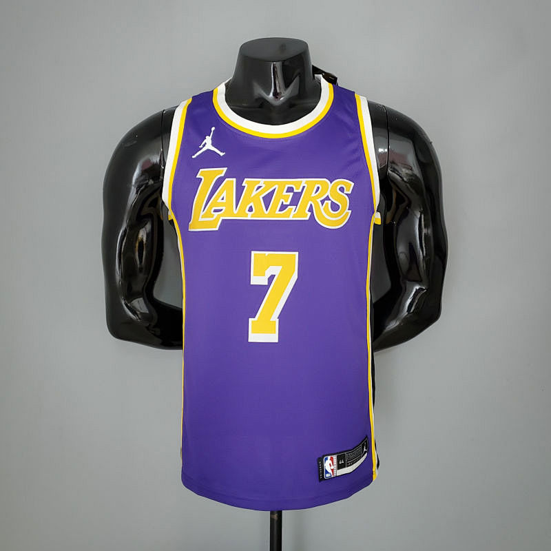 ANTHONY#7 Lakers purple NBA jersey Size S-XXL