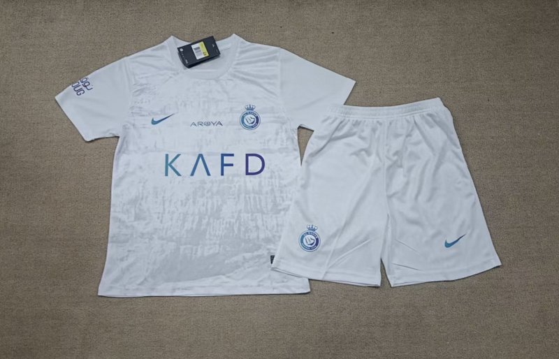 23-24 Al-Nassr Third Kids Jerseys