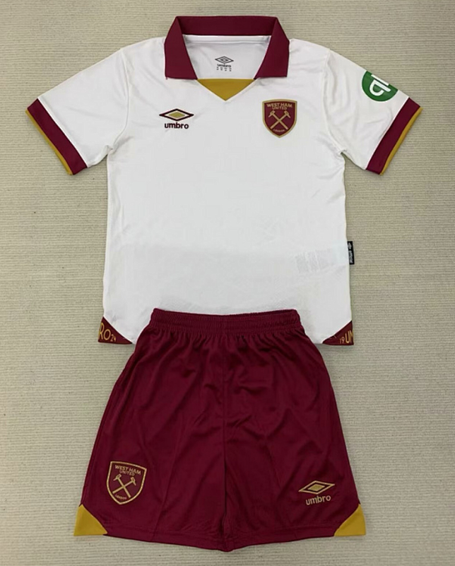 24-25 West Ham Third Kids Jerseys