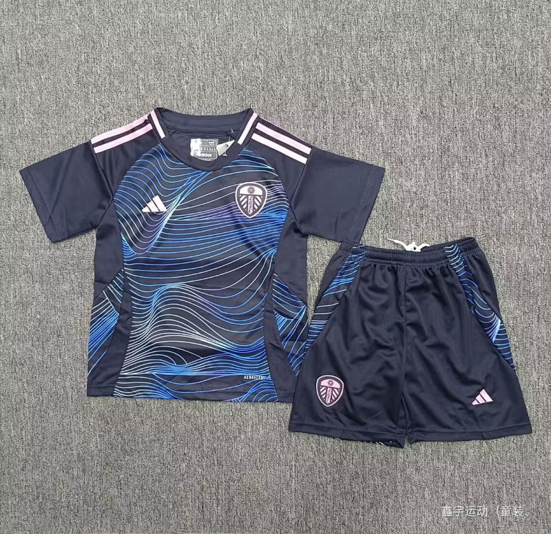 24-25 Leeds United Third Kids Jerseys