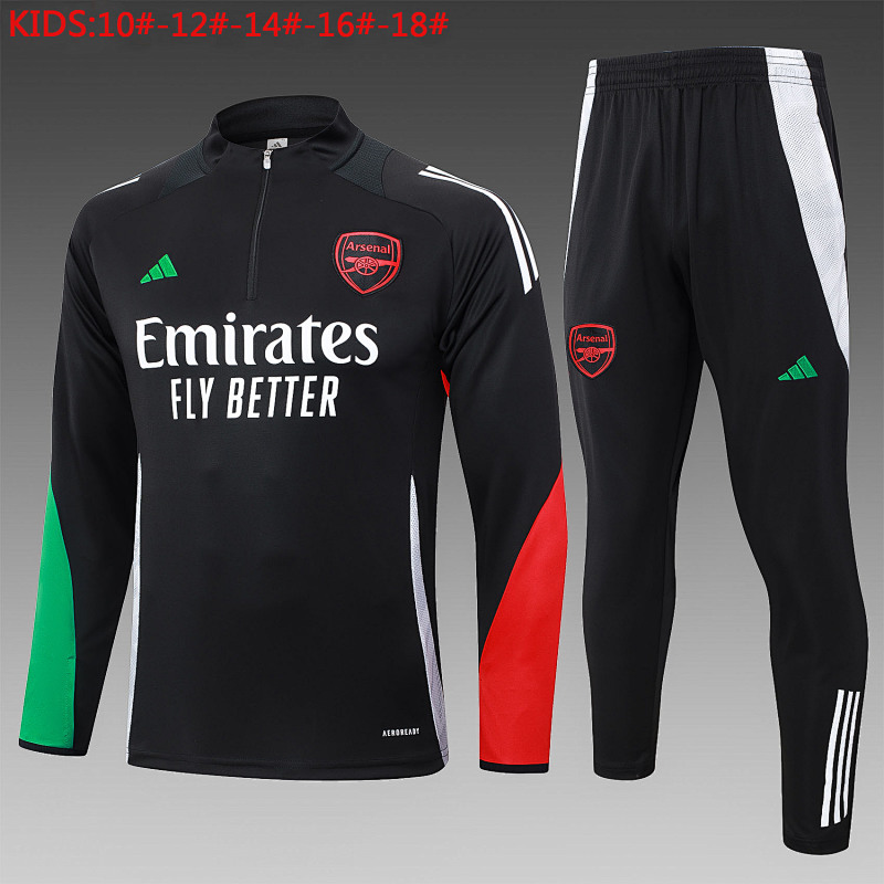 24-25 Arsenal Kids Long Sleeve Training Suit