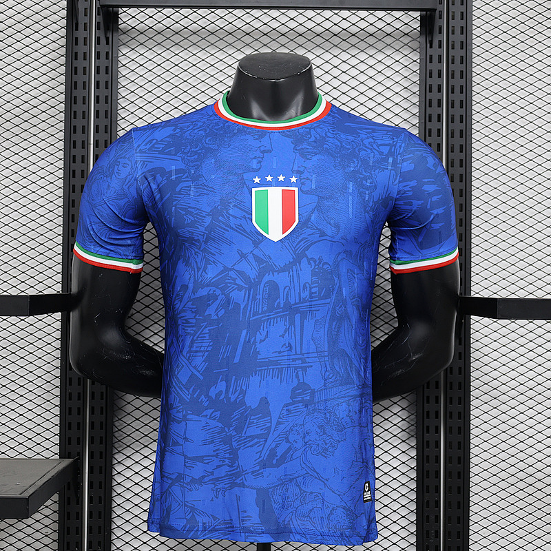 2024 Italy Blue Special Player version Jerseys