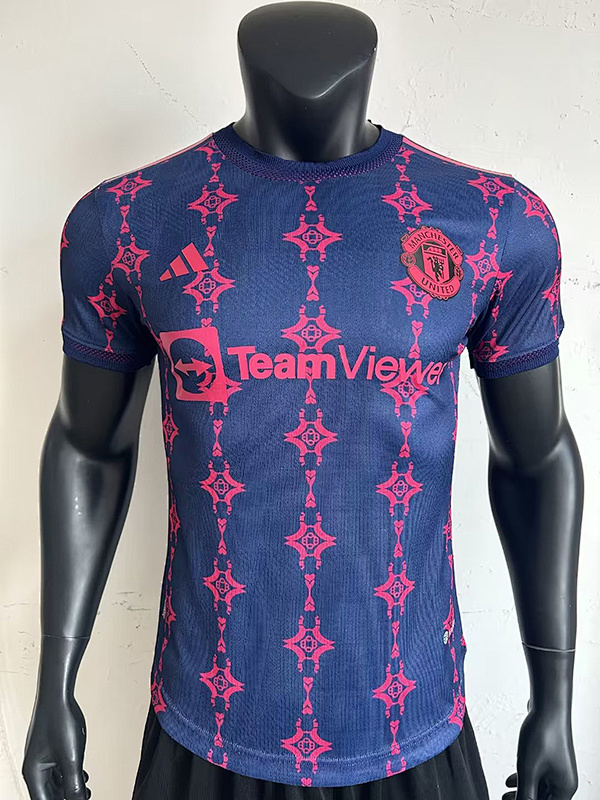 23-24 M-anchester U-nited Red Blue Special Player Version Jerseys