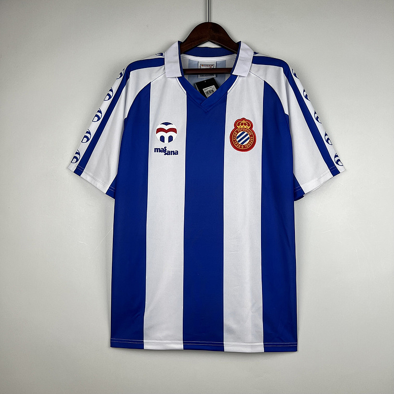 1984-1989 Espanyol Home Retro Jerseys