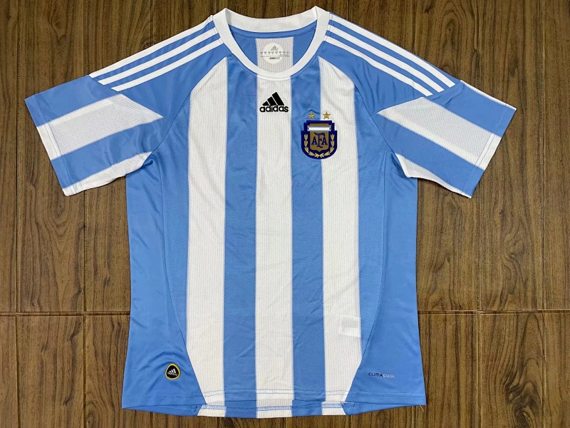 2010 Argentina Home Retro Jerseys