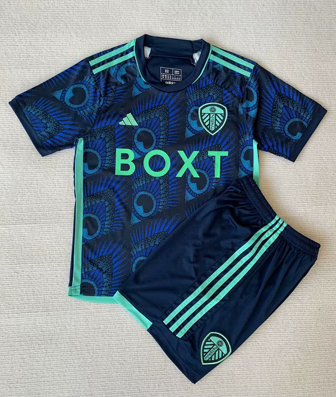 23-24 Leeds United Away Kids Jerseys