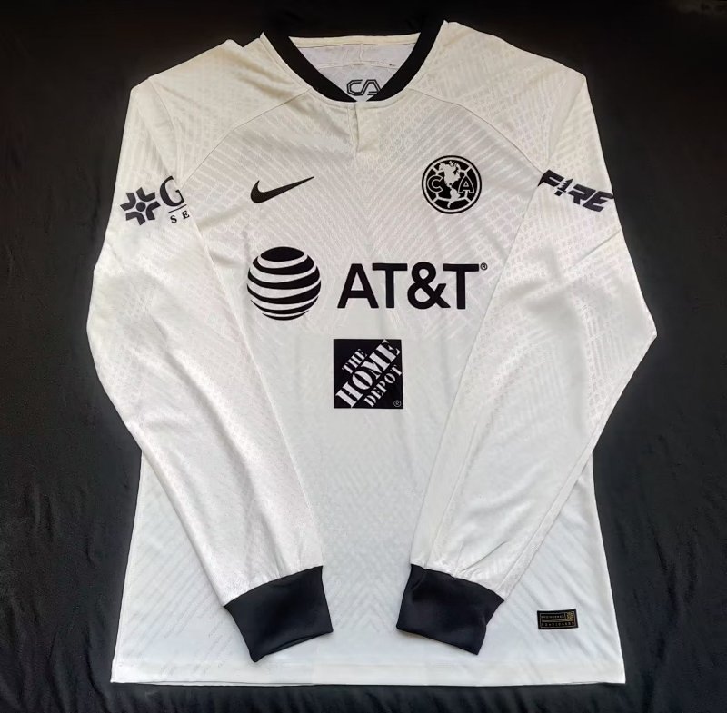 23-24 Club América Third Long Sleeve Jerseys