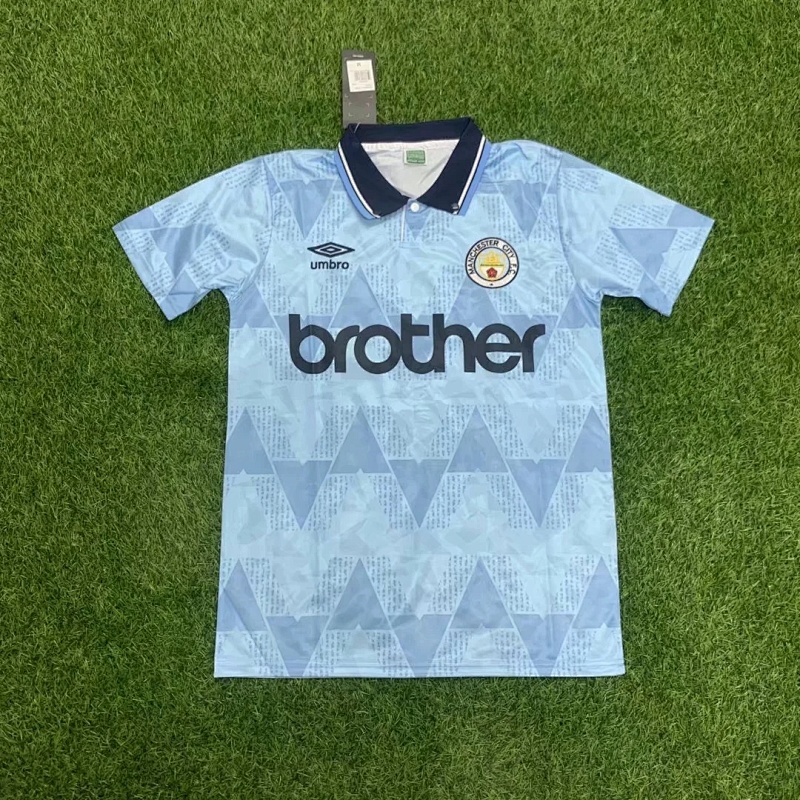 1989 Manchester City Home Retro Jerseys