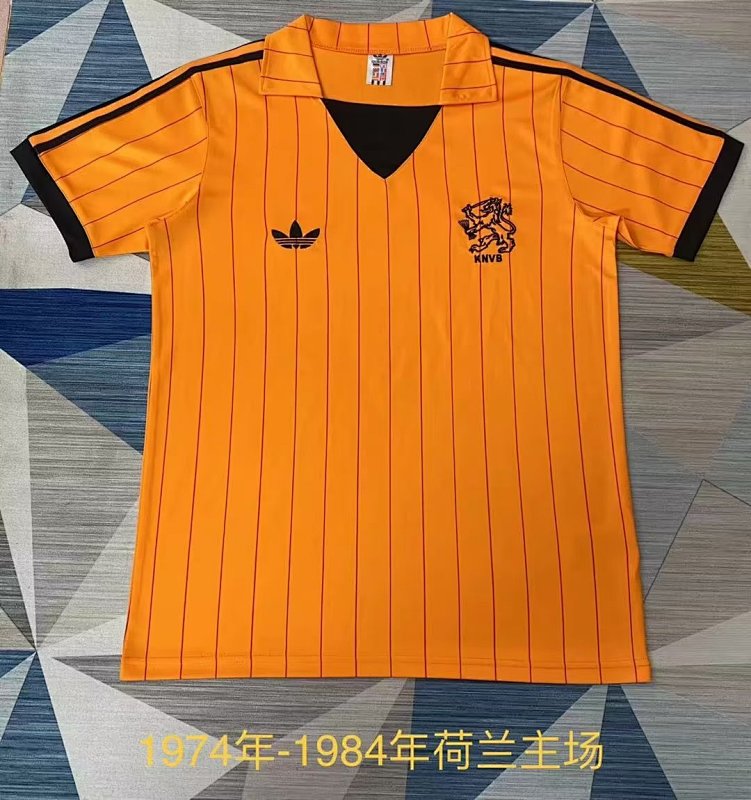 1974-1984 Netherlands Home Retro Jerseys