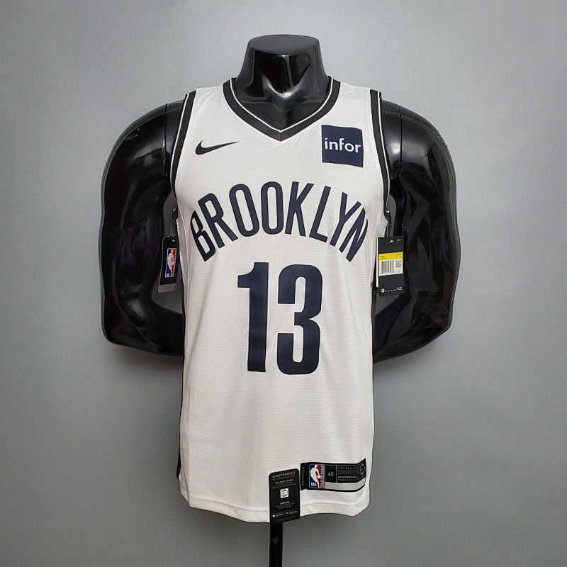 Brooklyn Nets Harden #13 White S-XXL