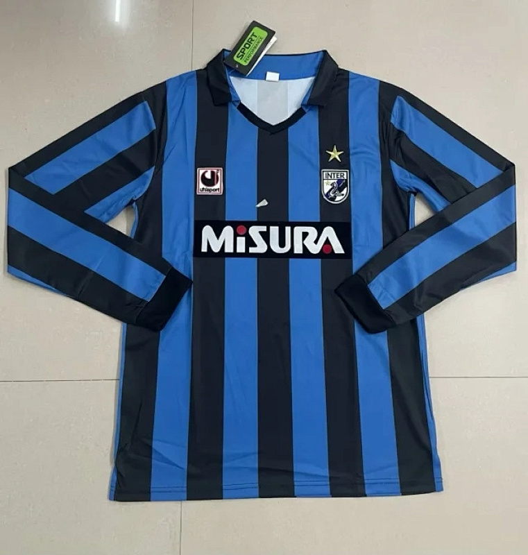 88-90 Inter Milan Home Retro Long Sleeves Jerseys